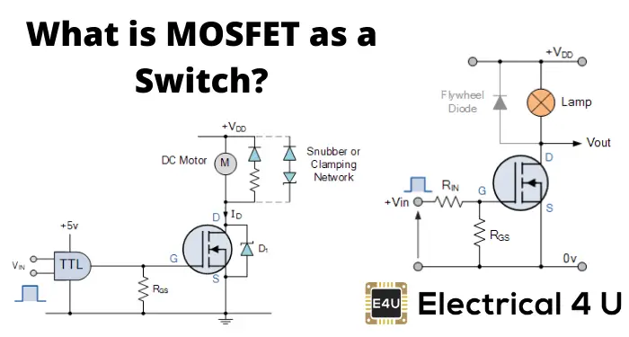 Understanding MOSFET as a Switch: Key Operating Principles and Applications