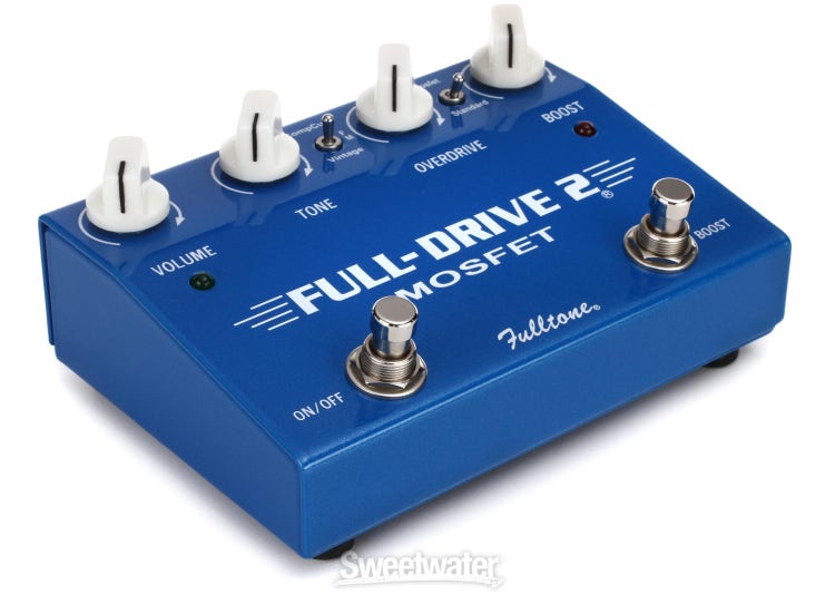 Fulltone Fulldrive 2 MOSFET Overdrive Pedal: Unleash Versatile Guitar Tones