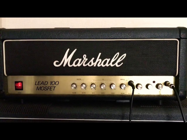 Dialing in Your Tone: Tips and Tricks for the Marshall Lead 100 MOSFET