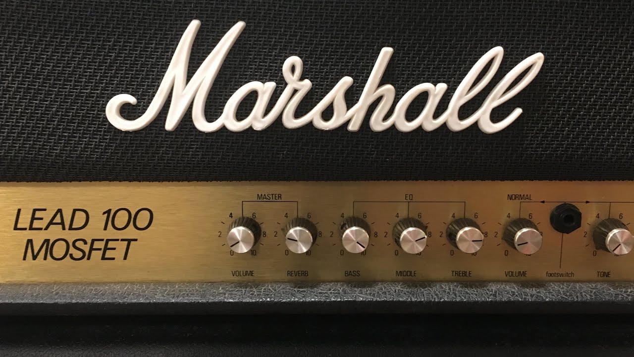 Dialing in Your Tone: Tips and Tricks for the Marshall Lead 100 MOSFET