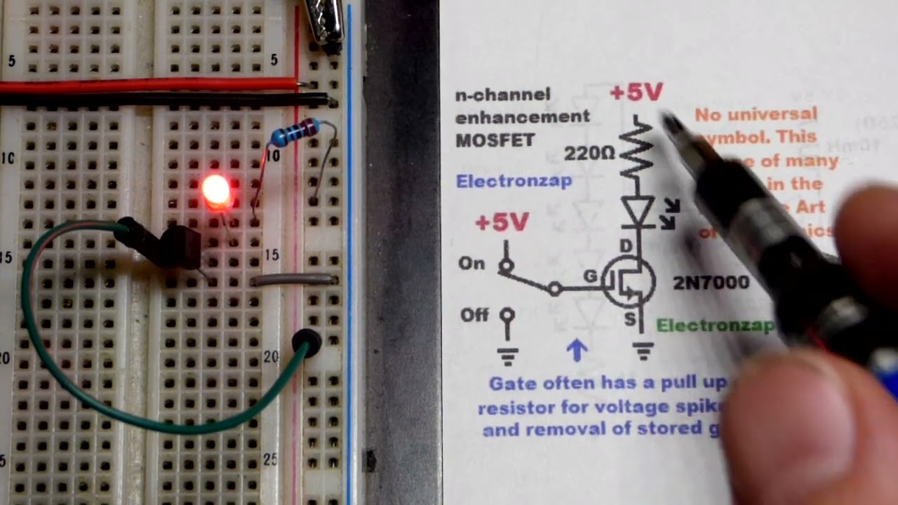 How to use 2n7000 mosfet (simple steps for you)