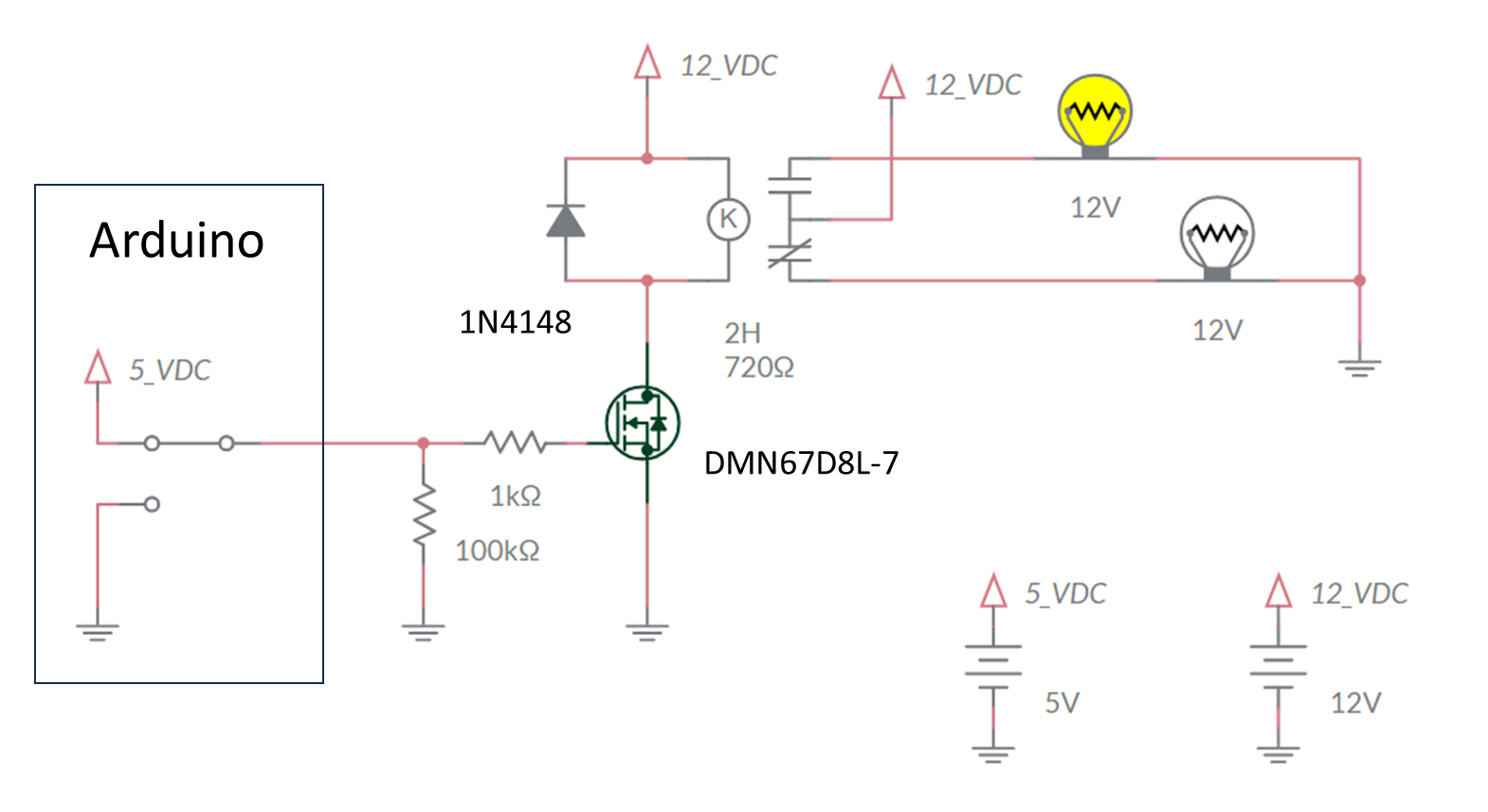 Switching Circuits: When to Use a MOSFET and When to Use a Relay.