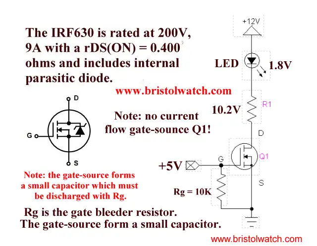 N channel mosfet switch basics for beginners? A quick and easy explanation for easy understanding.